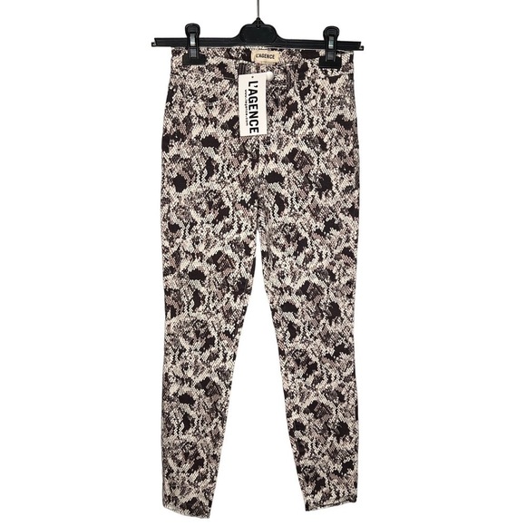 NWT L'AGENCE Margot Jean Vintage Serpentine 24 - Picture 1 of 11